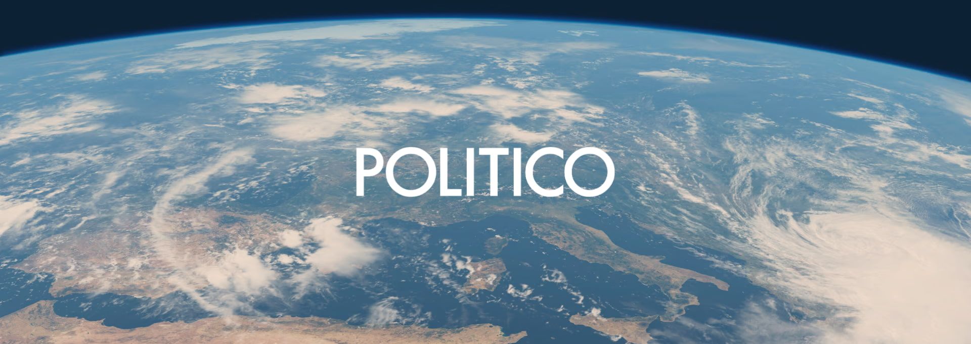 Image of space with Politico logo